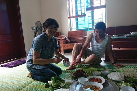 Hanoi: Bygdegårdstur och matlagningskurs med lunch