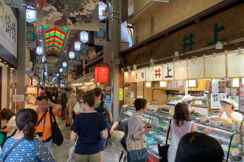 Kyoto: Nishiki Market and Gion Cultural Walking Food Tour