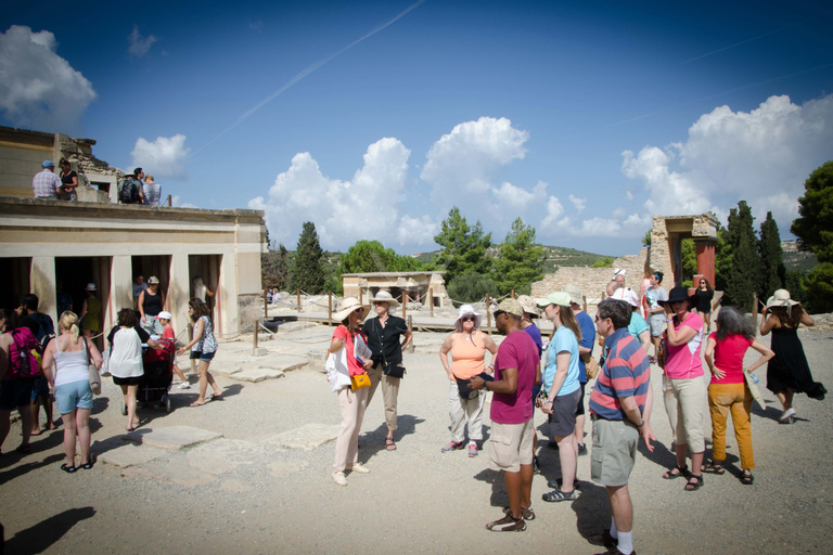 Palácio de Knossos e Museu de Arqueologia | tour privadoHeraklion: Palácio Privado de Knossos e Excursão ao Museu de Arqueologia