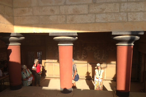 Palácio de Knossos e Museu de Arqueologia | tour privadoHeraklion: Palácio Privado de Knossos e Excursão ao Museu de Arqueologia