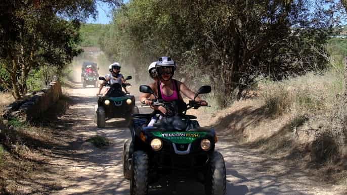 from albufeira alte offroad quad bike tour