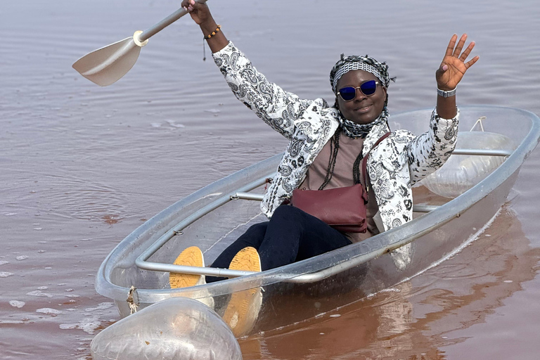 Dakar: Pink Lake Tour with Quad Bike + Pirogue and Lunch Included Dakar: Tour to the Pink Lake with Quad + Pirogue and Lunch included