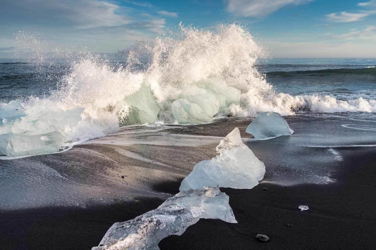 IJsland: Zuidkust en Jökulsárlón-gletsjermeerRondleiding in het Engels, met trefpunt
