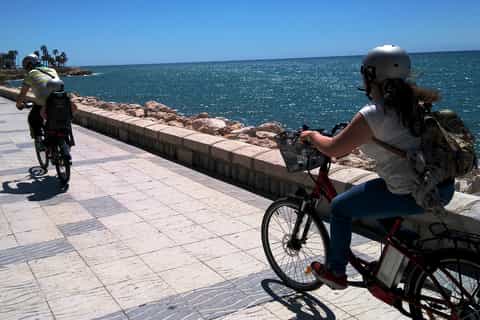 Málaga: visita guiada de día completo con tiempo libre en bicicleta eléctrica