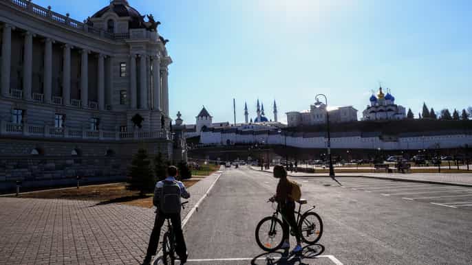 guided bike tour of kazan