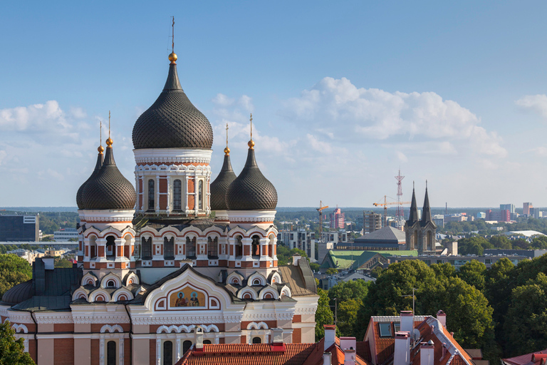 De Helsinque: Tallinn com balsa de ida e volta e tour guiadoDe Helsinque: viagem de um dia a Tallinn com tour guiado de 3 horas