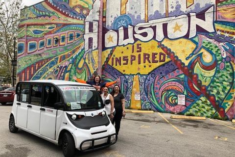 Houston: giro turistico della città in carrello elettrico