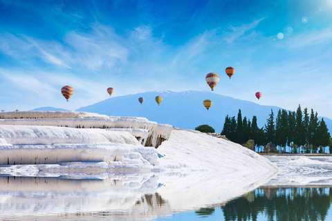 From Bodrum: Pamukkale Hot Balloon Flight Day Trip w/Lunch From Bodrum: Pamukkale Hot Balloon Flight Day Trip w/Lunch