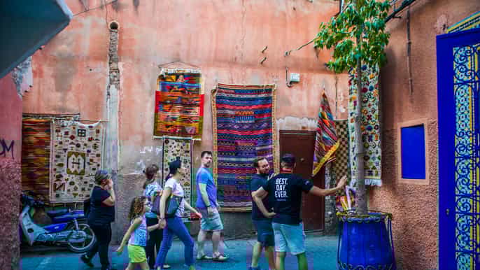 marrakesch 3 stunden sightseeingtour hausgemachtes dinner
