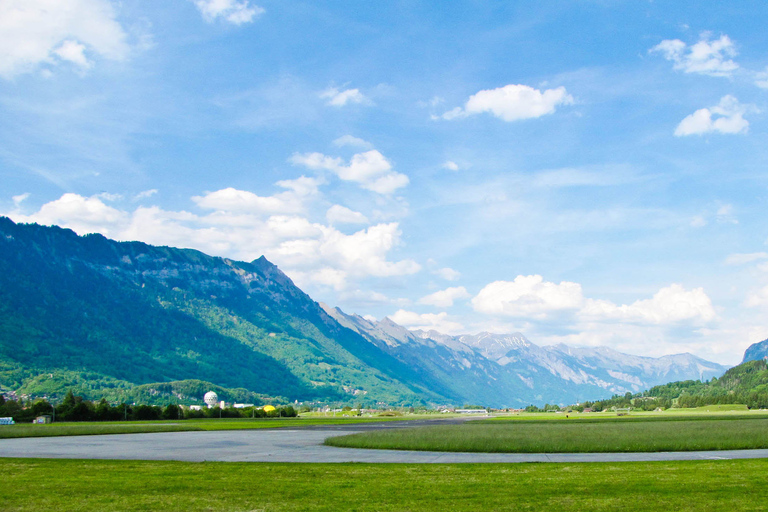 Z Lozanny: przejazd do wioski Interlaken