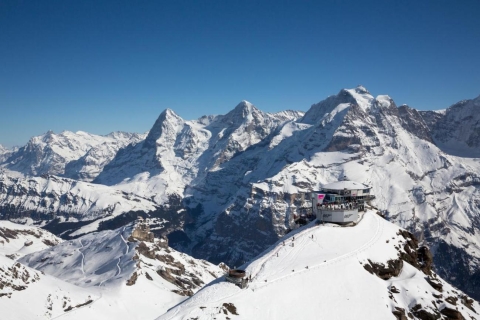 From Lausanne: Spectacular Schilthorn with 007 Experience