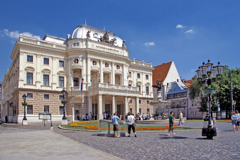 Bratislava : Visite à pied en petit groupe d'une heureAnglais