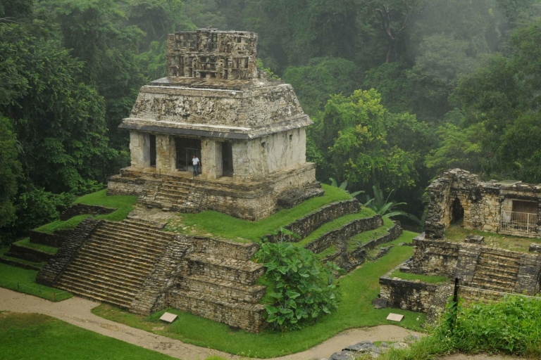 Agua Azul, Misol-Ha en Palenque-ruïnesRondleiding in het Spaans met gids inbegrepen