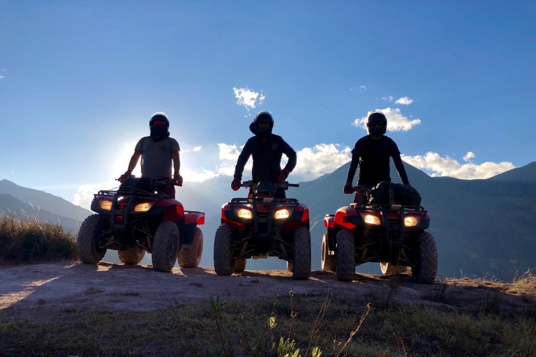 From Cusco: Moray and Salt Mines Quad Bike Tour Shared Ride: Driver + Passenger on ATV Quad Bike at 1 PM