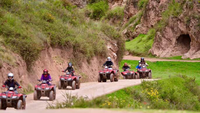 de cusco excursão de quadriciclo de 2 dias ao vale sagrado e machu picchu