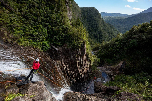 Coromandelhalvön: Heldagsäventyr med canyoning