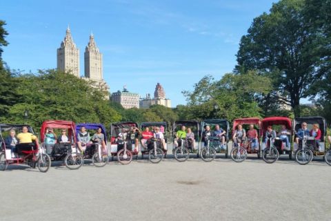 New York : visite guidée classique de Central Park en cyclo-pousse
