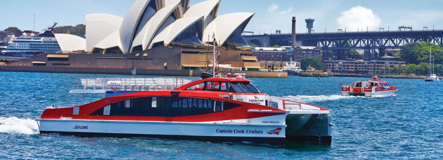 Sydney: Hop-on Hop-off Harbor Cruise Ferry Ticket