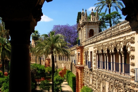 Seville: Alcázar Tour Shared Tour in French
