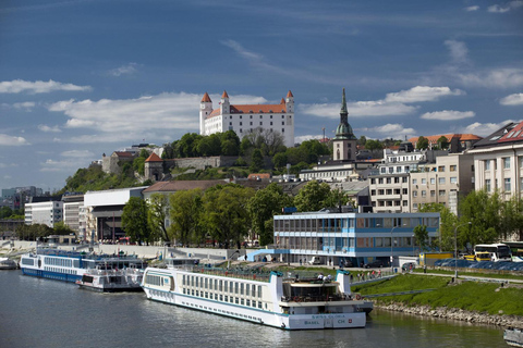 Bratislava: Grand City Tour with Devin Castle Shared Tour in ESP/FRE/ITA/RU