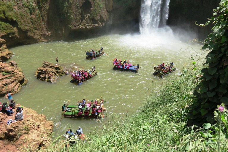 Marrakesh: Ouzoud Falls &amp; Mountain Guided Hike &amp; Boat Ride