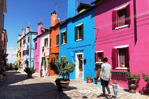 Da Jesolo: Escursione di un giorno a Murano, Burano e Torcello
