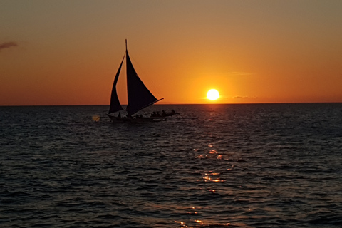 Boracay: cruise bij zonsondergang met wateractiviteiten