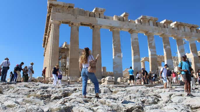 athènes billets et audioguide pour l’acropole et le musée