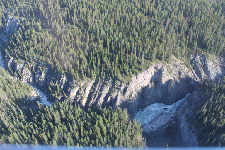 Canadian Rockies Combo: Helikoptertour en paardrijden