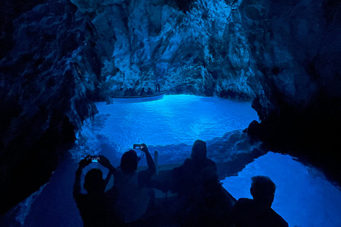 Blue Cave &amp; 5 Islands Med simning och snorkling