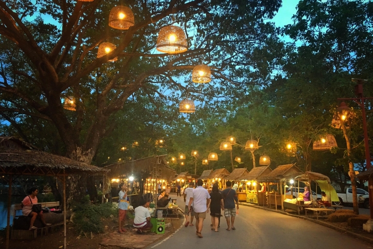 Bangkok: privétrip naar Ayutthaya-tempels en avondmarktPrivé-dagtrip