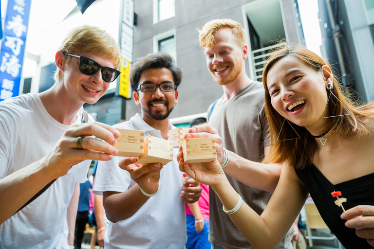 Tokyo: Tour gastronomico e culturale del mercato esterno di TsukijiMercato esterno di Tsukiji: tour gastronomico a piedi