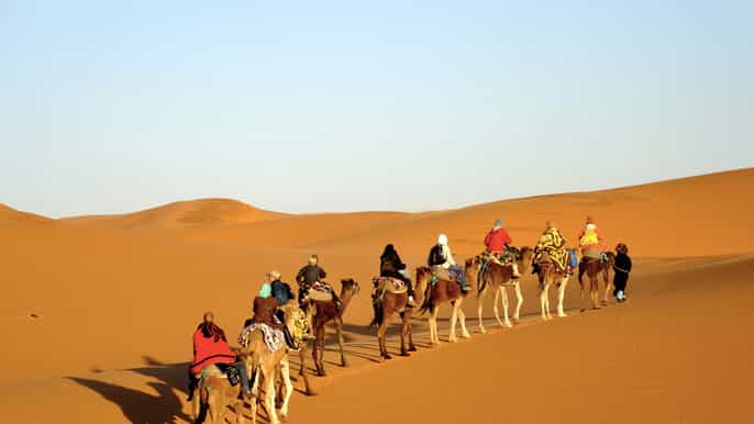 fes to marrakech 3day desert tour
