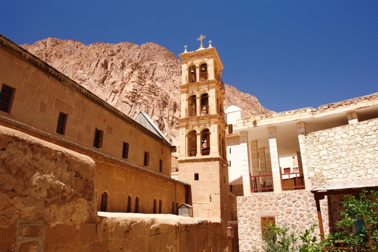 Depuis Sharm : randonnée, aurore et monastère au mont SinaïVisite en groupe