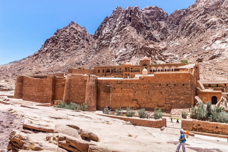 Depuis Sharm : randonnée, aurore et monastère au mont SinaïVisite en groupe