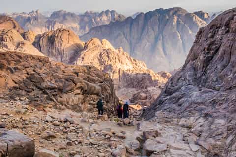 From Sharm: Mount Moses Trekking, Sunrise & Monastery Visit