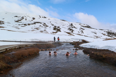 Tour privato di Reykjadalur con escursione e fiume caldo geotermicoEscursioni private a Reykjadalur - Hot River