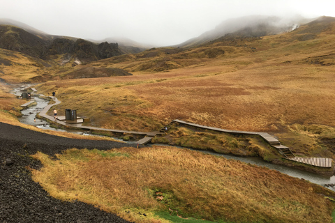 Randonnée privée à Reykjadalur et visite géothermique de la rivière chaudeRandonnée privée à Reykjadalur - Rivière chaude