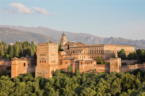 Granada: Alhambra, Nasrid-paleizen en rondleiding door Generalife