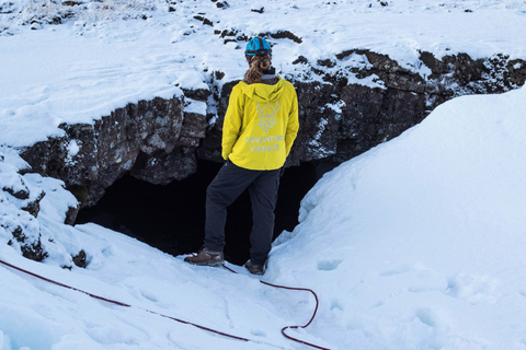 Leidarendi Cave: Lava Tunnel Caving from Reykjavik