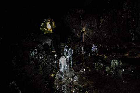 Leidarendi Cave: Lava Tunnel Caving from Reykjavik