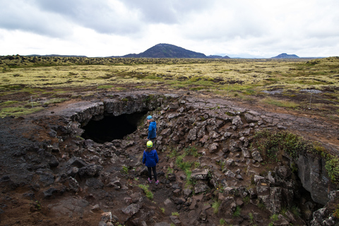 Leidarendi Cave: Lava Tunnel Caving from Reykjavik