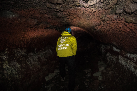 Leidarendi Cave: Lava Tunnel Caving from Reykjavik