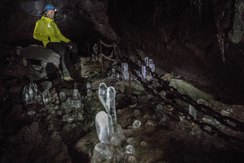 Leidarendi Cave: Lava Tunnel Caving from Reykjavik