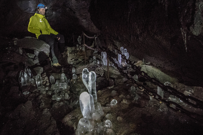 Leidarendi Cave: Lava Tunnel Caving from Reykjavik