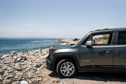 Mykonos: Privétour op een eiland met lokale gids -Jeep Renegade