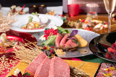 Kobe’s Top Restaurant Reservation for A5 Kobe Beef & Sushi Kobe Beef Special Meal Set (Sashimi & Sirloin Steak)