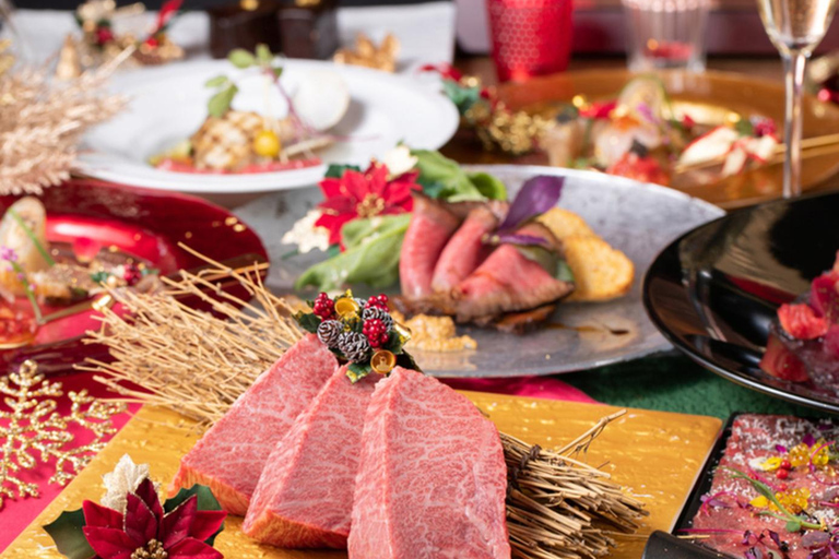 Kobe’s Top Restaurant Reservation for A5 Kobe Beef & Sushi Kobe Beef Special Meal Set (Sashimi & Sirloin Steak)