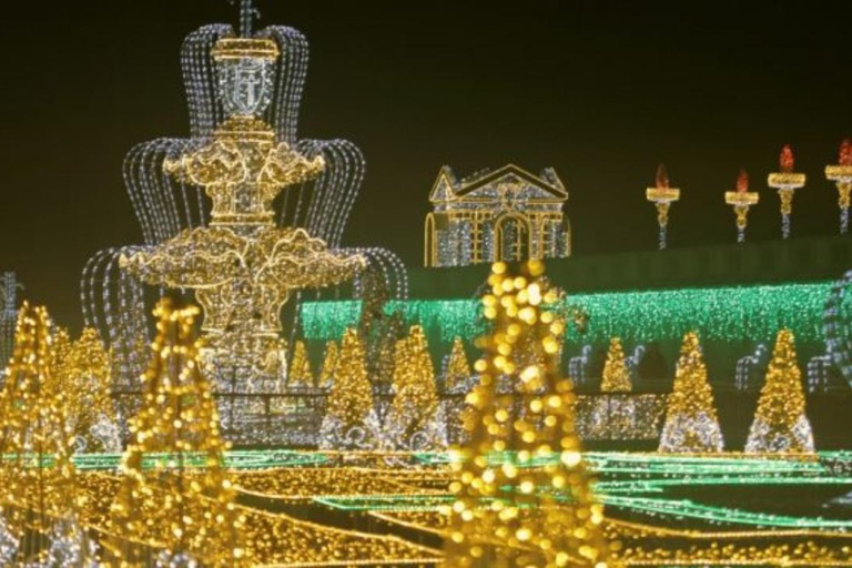 皇家花园灯光：维拉努夫宫夜间活动英语、西班牙语、德语、俄语、波兰语导览