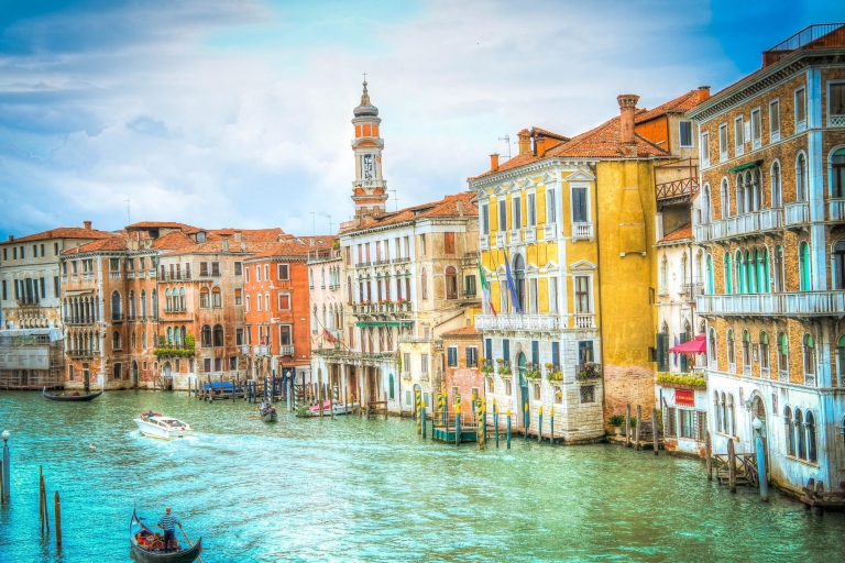 Venetië: 1 uur privéboottocht Canal GrandeTocht in het Duits